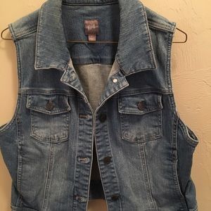 JJill Denim Vest